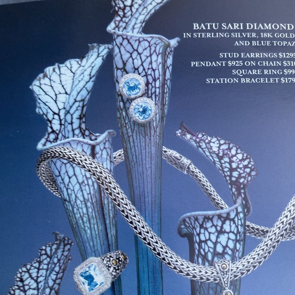 John Hardy Amethyst & Diamond Batu
Sari Stud Earrings - Picture 8 of 8